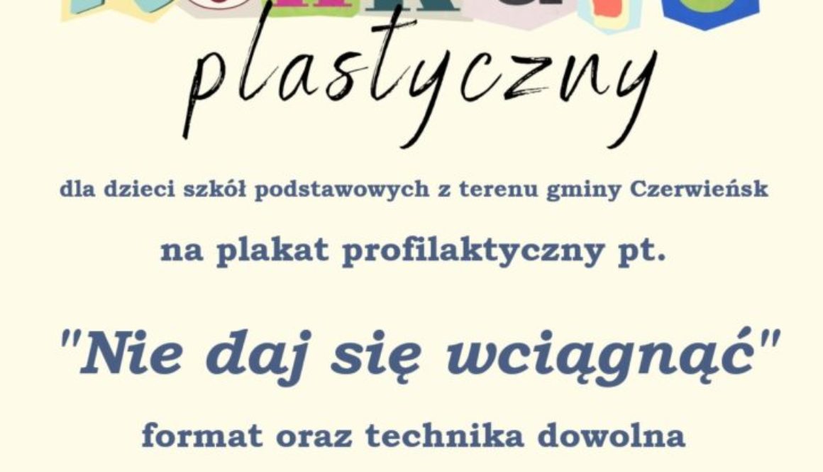 plakat profilaktyczny plakat profilaktyczny