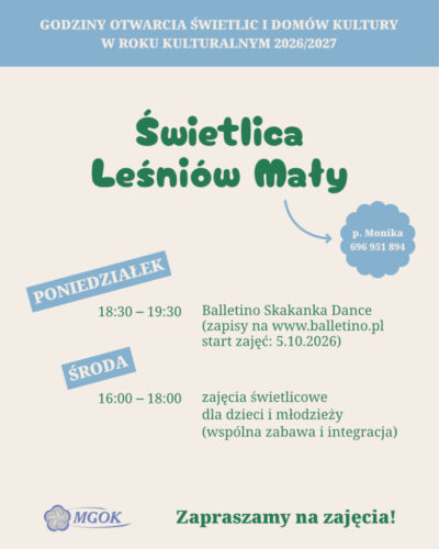 leśniów mały